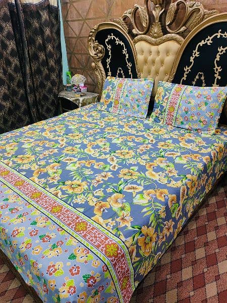 BEDSHEETS PURE COTTON (DOUBLE BED) 18