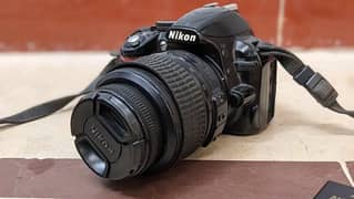 DLSR Nikon D3100 With 18-55mm Lens & Flash Gun