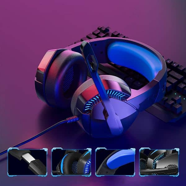Beexcellent Pro Gaming Headset GM-14 with 120° Adjustable Microphone 4