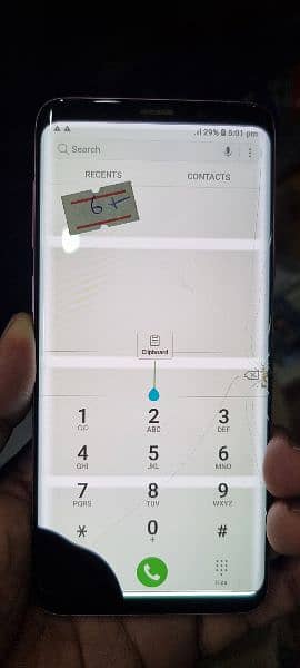 Samsung S9 + orignal led with frame 3