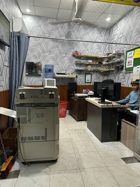 Running Photocopy and Printing Shop for Sale 1