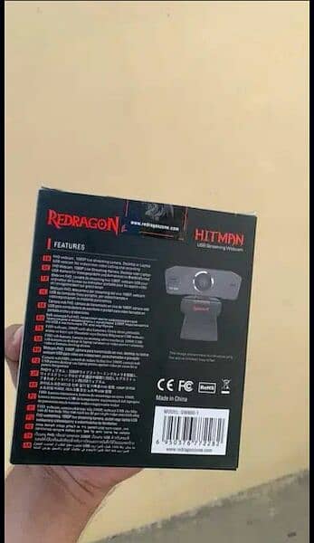 Webcam Redragon Hitman 2