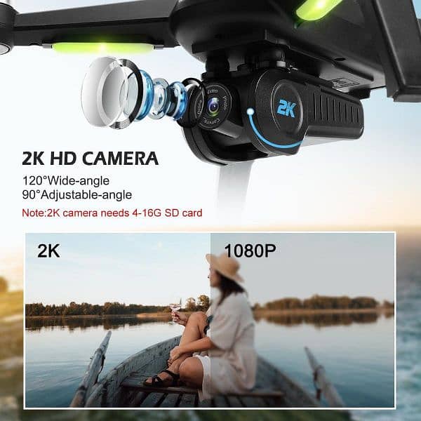 2k camera drone self stabling system follow me options many more 5