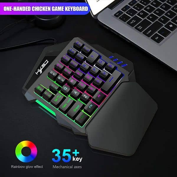 rgb gaming keyboard small short smart fantastic
for pubg user 1