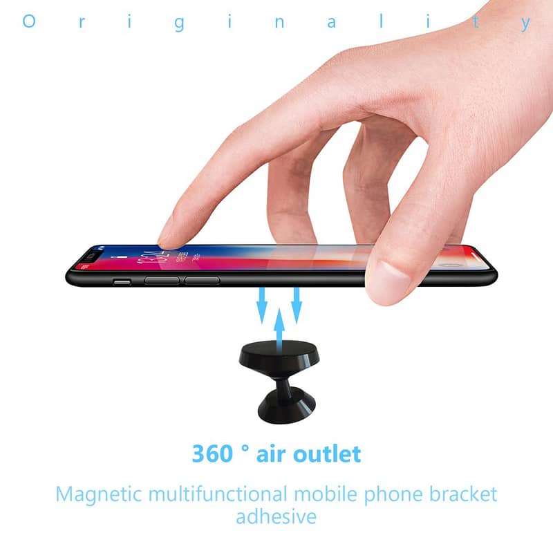 Universal Magnetic Magnet Dashd Mobile Phone Holder Dash Car Mount 4