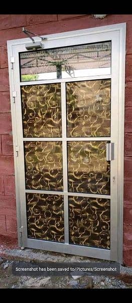 Glass Door Window Aluminium Partition Works. 8