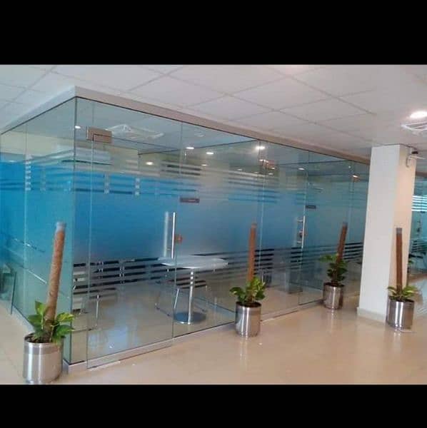 Glass Door Window Aluminium Partition Works. 16