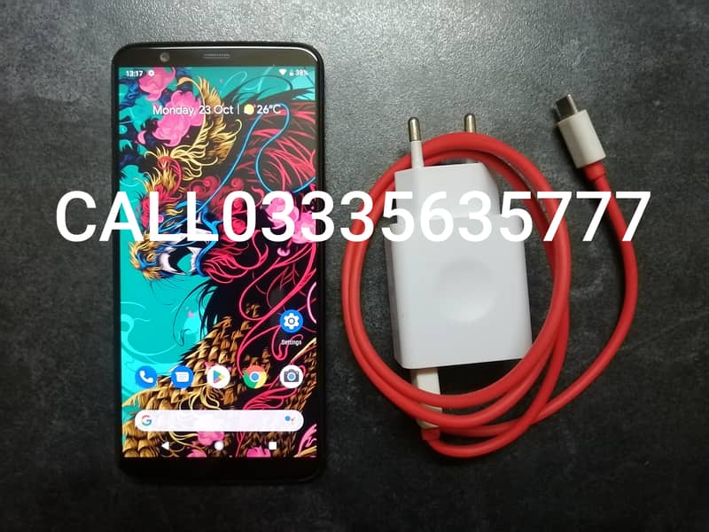 ONEPLUS 5T 6GB/64GB DUAL SIM PTA APPROVED CALL 03335635777 0