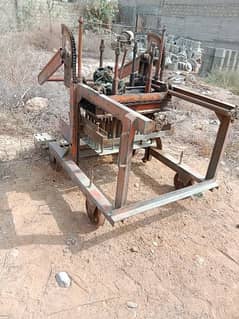 mixer machine with diesel engine block machine with one mold 5 inch