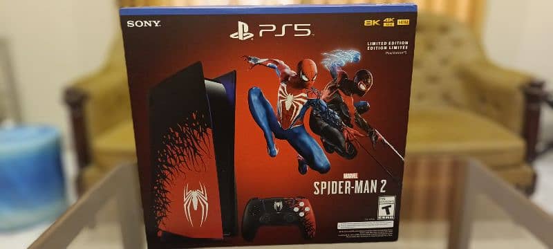 PS5 Limited Edition Spiderman 2 bundle US Region 1