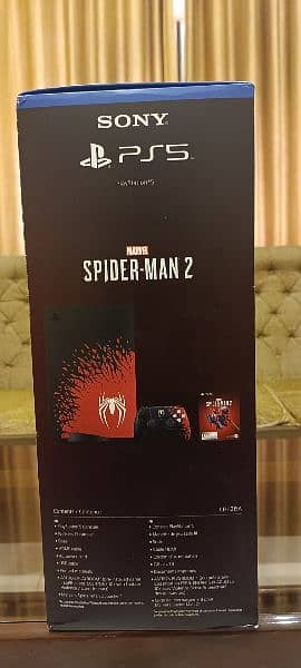 PS5 Limited Edition Spiderman 2 bundle US Region 3