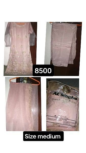 Women Embroidered Dress Girl Party Wears Maxi Barat | Mehendi | Bridal 19