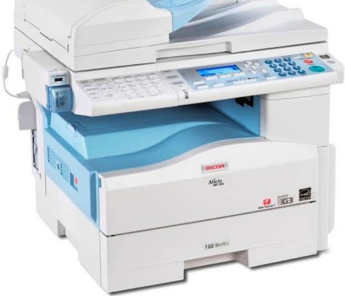 Ricoh 3 in 1 printer copier scanner machine recondition 03132686870 0