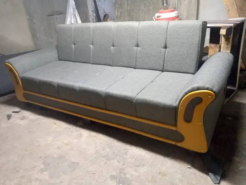 sofa cum bed | sofa set | sofa 4 seater | sofa cumbed | puffy set sofa 18