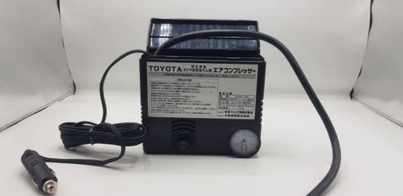 TOYOTA Imported 12 Volt Portable Electric Car Air Compressor 1