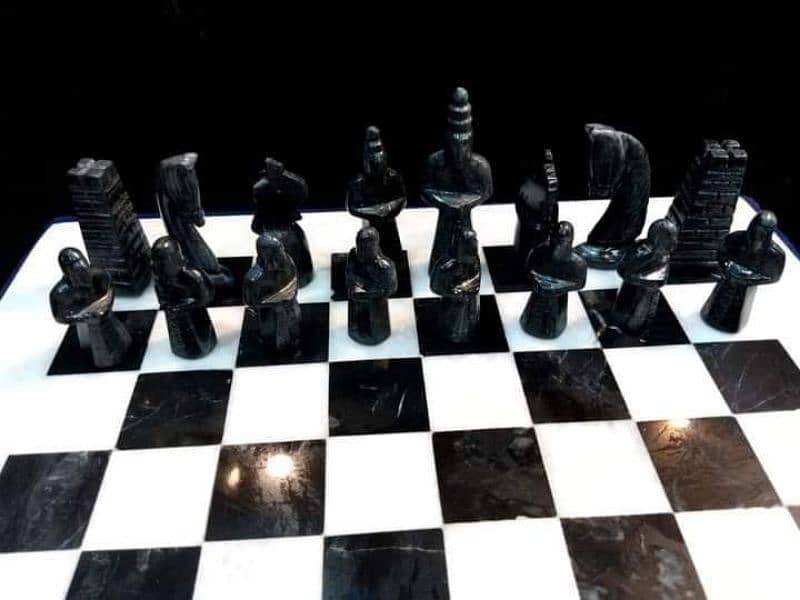 Handcrafted Marble Chess | Classic Chess for the Chess lovers 2