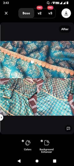 Sharara's shirt. .