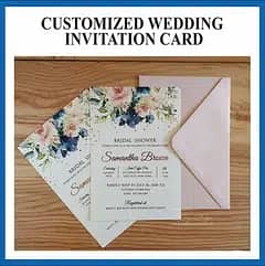 Wedding Cards, Business Cards, Graphic Designing, Customized Print