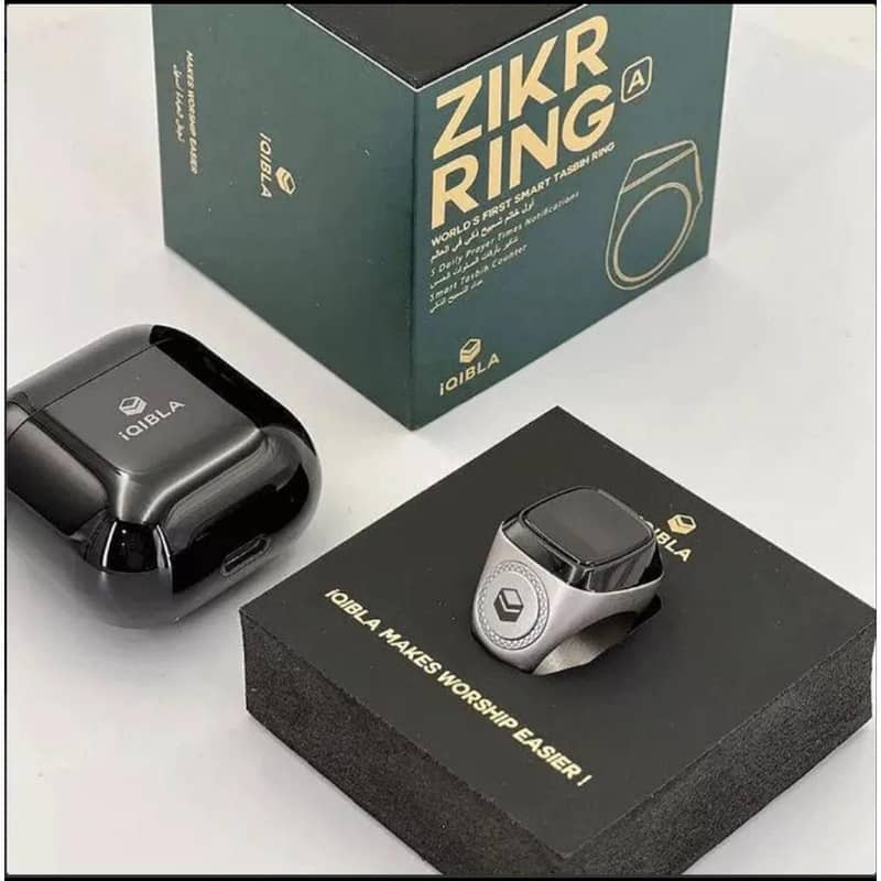 IQibla zikr1 ring tasbih  World's first smart ring tasbeeh  Waterproof 0