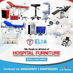 Hospital beds/Patient strecher/all type of hospital furniture