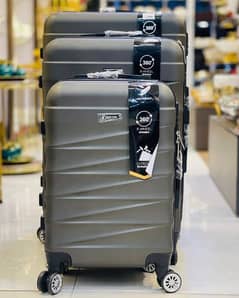 Suitcase - Pack to Three - Luggage set - Fiber suitcase - Attachi