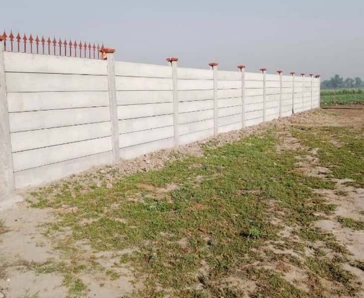 HAJI’s precast boundary walls & roof all kinds of civil work also avl 1