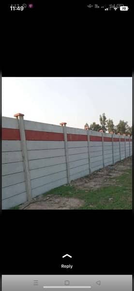 precast boundary walls/Concrete Wall, Precast Roof, Boundary Wall 13