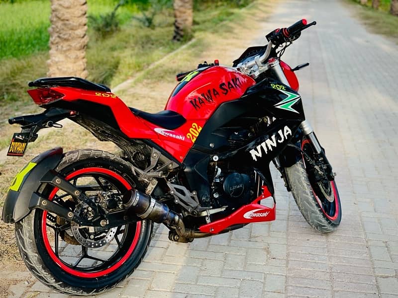 kawaski Ninja Z250 3