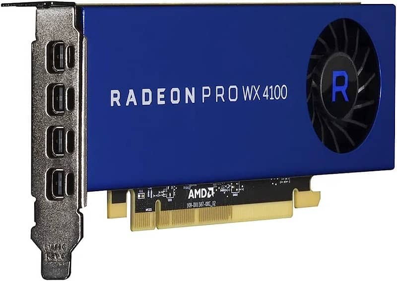 AMD Radeon Pro WX 4100 Graphics card 4gb 128bit 5