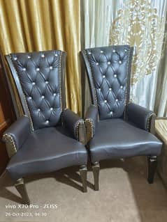 2 Stylish sofa/Bedroom Chairs coffee chair