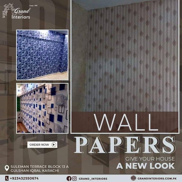 3d wallpapers and pictures by Grand interiors 1
