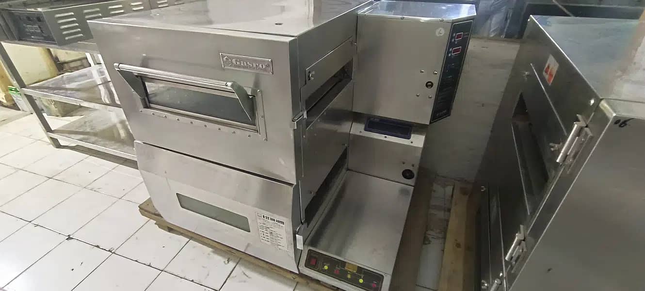 conveyor pizza oven just like fres import we hve fast food machinery 4