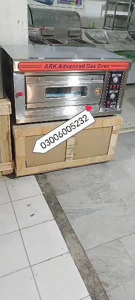 ARK pizza oven 2 large small size pin pake we hve fast food machinery 3
