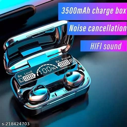 M10 TWS Airpods Super Quality Touch Sensor Bluetooth Wireless Earbuds 3