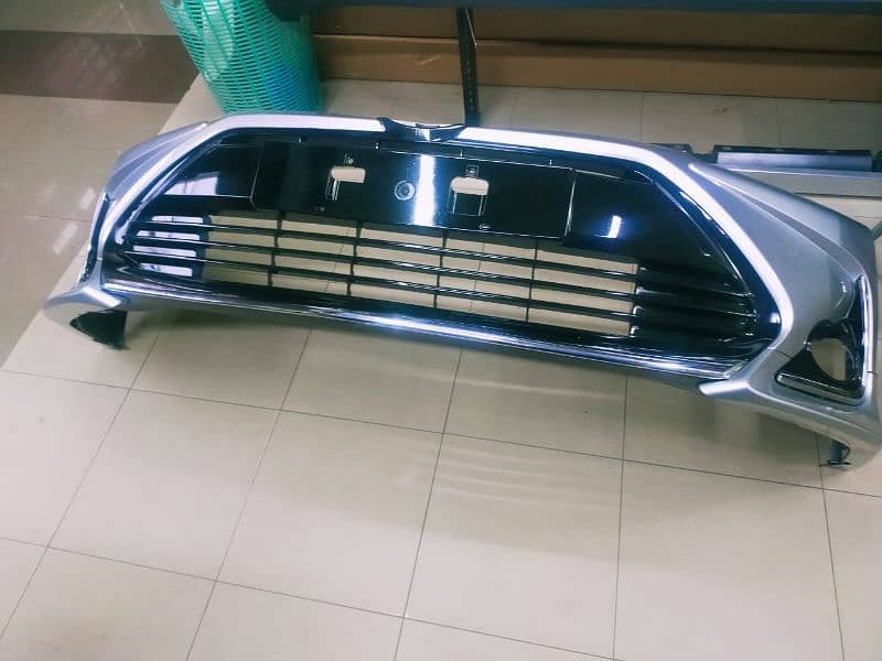 corolla X front back bumper 6