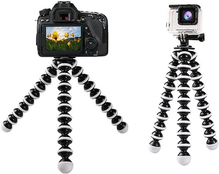 tripod stand for mobile phones and cameras 1