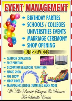 Birthday Decoration, Shadi setup , shop opening(Event Management)
