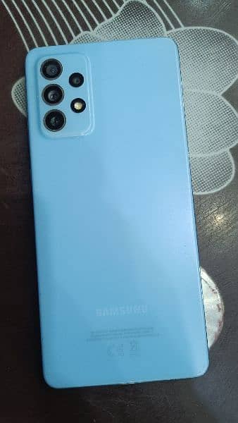 Samsung A72 8gb Ram 256 gb RomWith Full Box Exchange Possible with 1