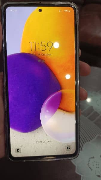 Samsung A72 8gb Ram 256 gb RomWith Full Box Exchange Possible with 8