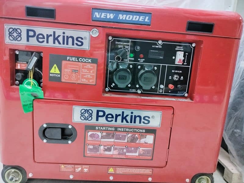 Generator 10 kva sound proof Perkins conopy. 5