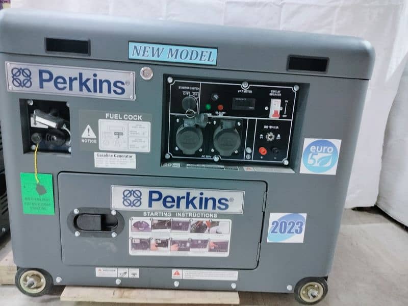 Generator 10 kva sound proof Perkins conopy. 1