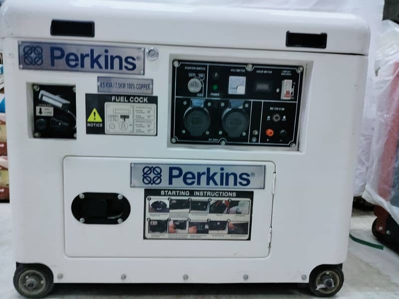 Generator 10 kva sound proof Perkins conopy. 0