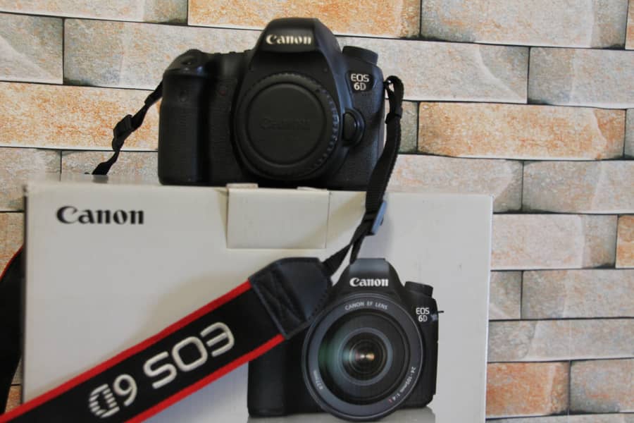 Cannon 6D, Nikon D3200, Canon Rebel T-3 3