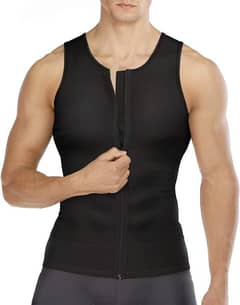 Zipper body Shaper for men Slimming Vest Order for Call: 03127593339