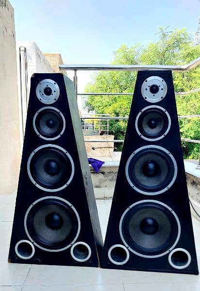 ELTAX PYRAMID SPEAKERS  JBL BOSE KLIPSCH DENON MARANTZ ONKYO PARASOUND 0