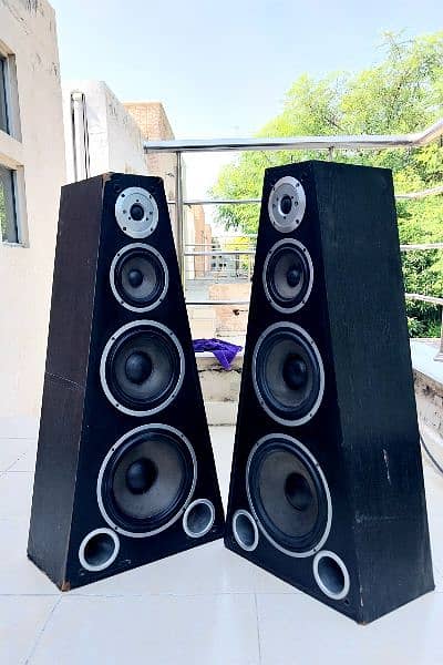 ELTAX PYRAMID SPEAKERS  JBL BOSE KLIPSCH DENON MARANTZ ONKYO PARASOUND 1