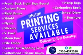 Printing services/sticker/bag/diary/brochure/envelope/keychain/pen/cup