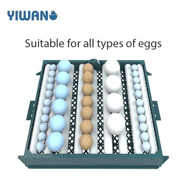 Yiwan 64, 128 & 192 eggs Incubators 8