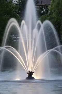 dancing fountain musical fountain led lights under water