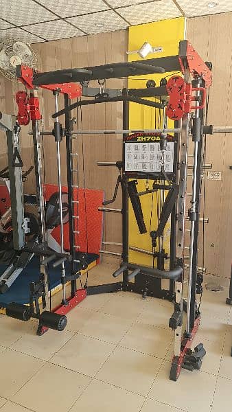 MULTI FUNCTION POWER RACK FITNESS MACHINE 2